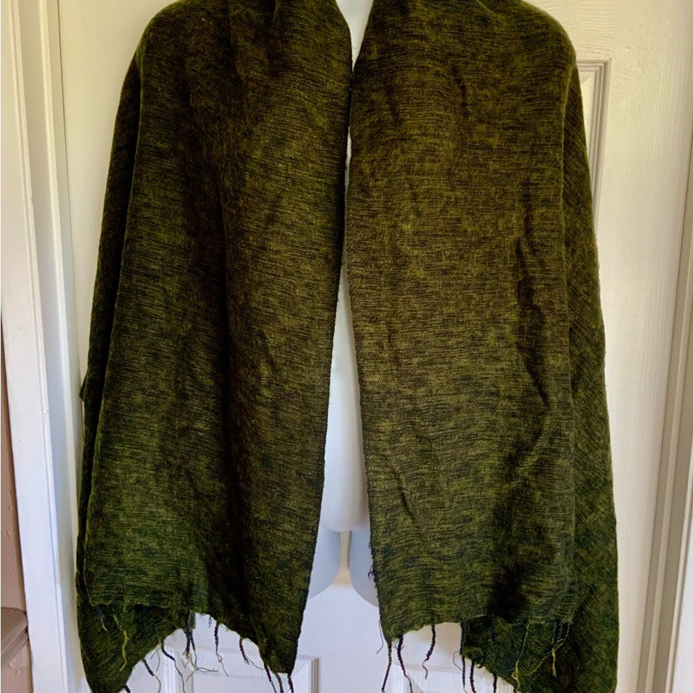 ZIG ZAG wool wrap/Nepal